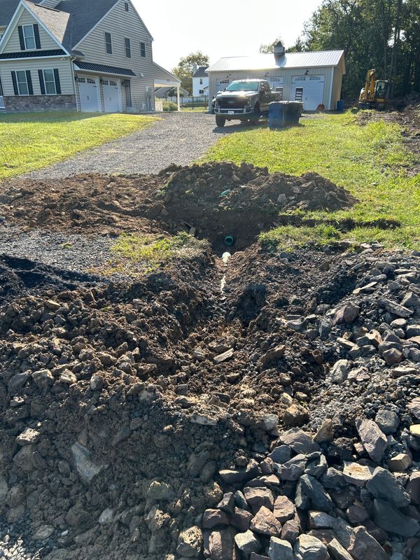 Outdoor French Drains