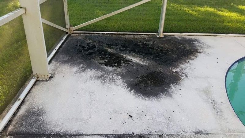 Pool Deck and Pool Cage Cleaning