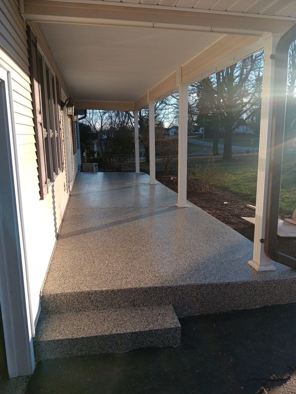Polyaspartic Polyurea Concrete Coatings