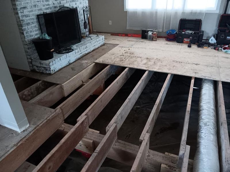 Shoring and Subfloor repair