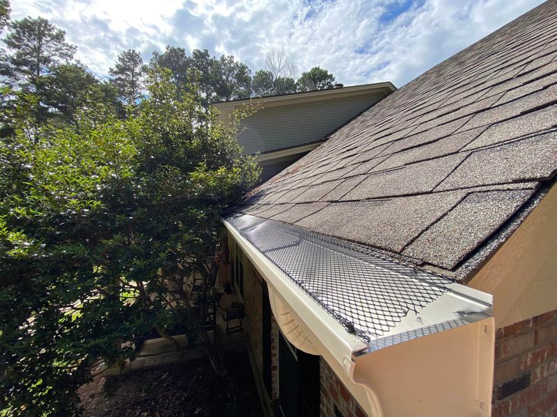 Gutter Screen Installation