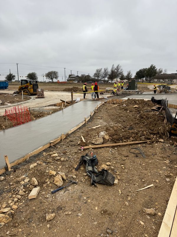 Concrete Walkway
