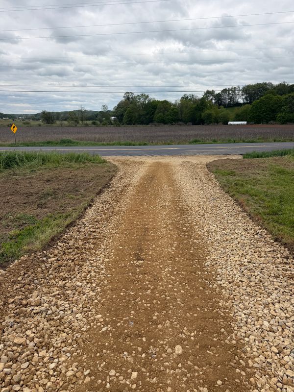 Road Bed/Driveway Installation