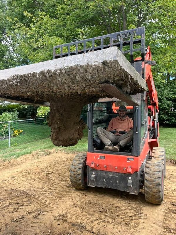 Aggregate & Metal Edge Installation
