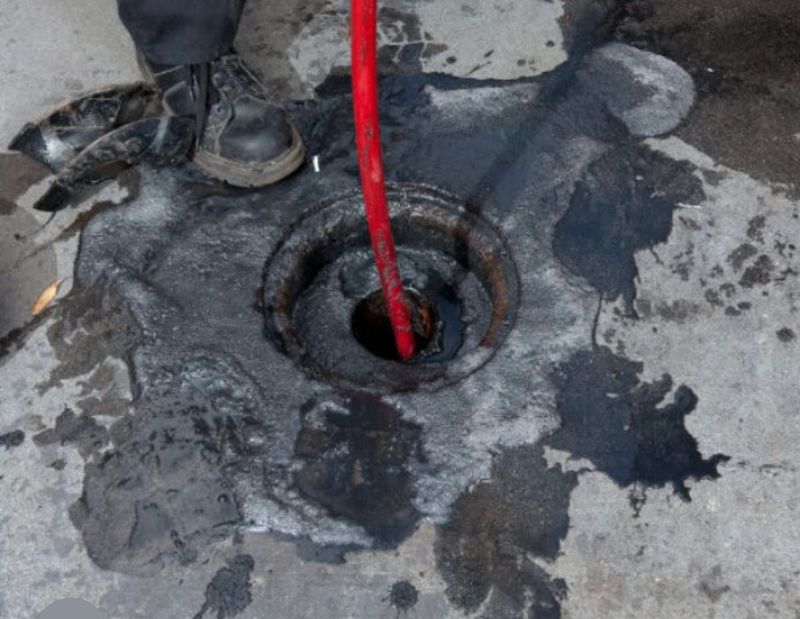 Snaking Main Sewer Line
