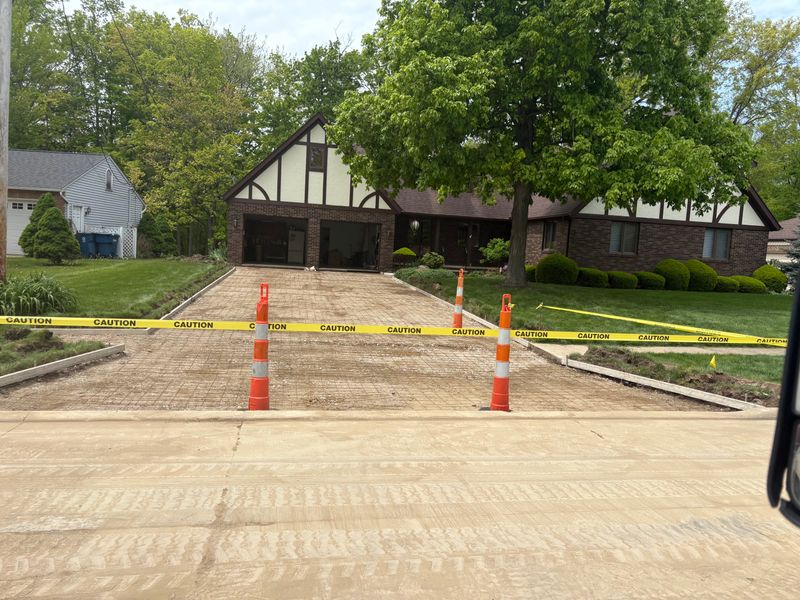 Driveway tear out and replacement