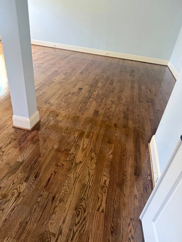 Solid hardwood installation