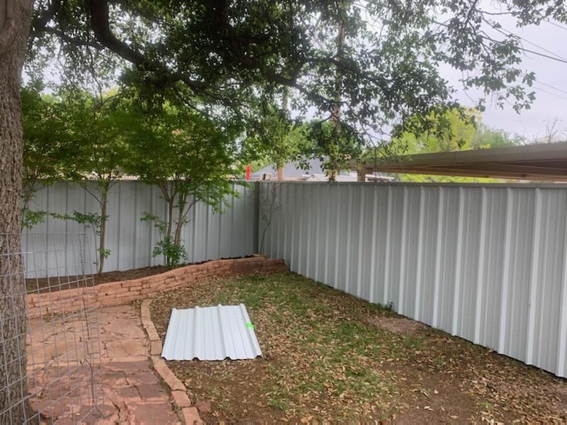 Sheet Metal Fencing