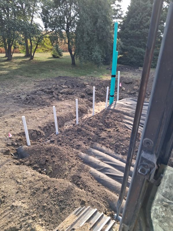 Septic installation gallery