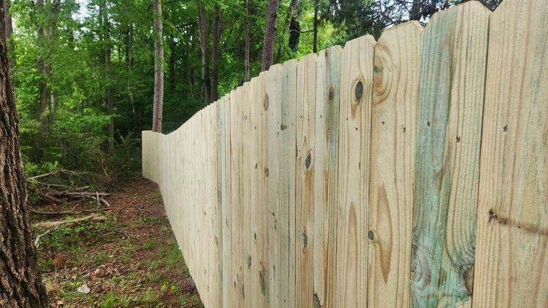 Wood Privacy Fence - Charlotte, NC