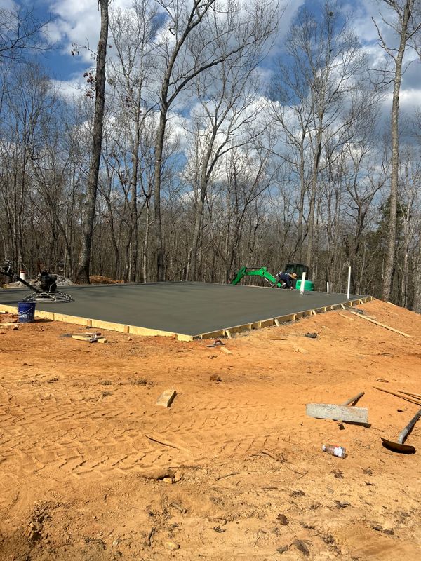 Concrete Slab Installation