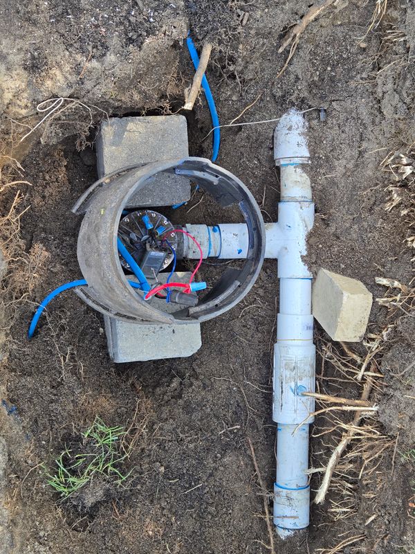 Custom Designed Irrigation System Installation