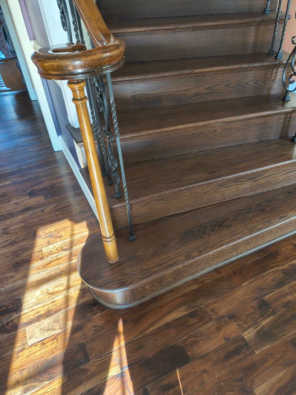 Hardwood Staircase