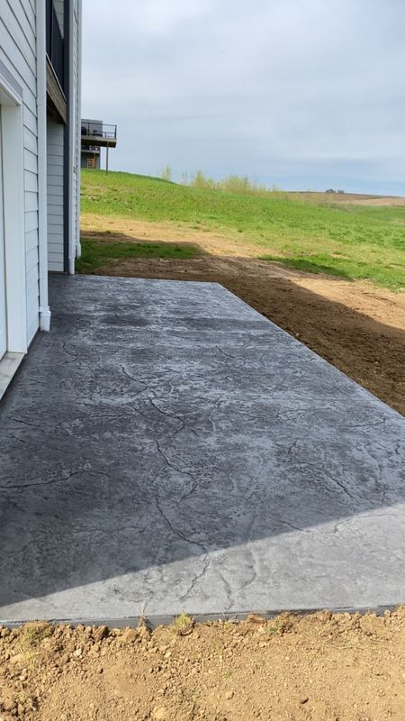 Stamped Concrete Installation