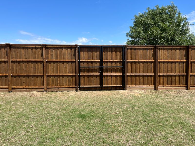 Custom Fencing: Cedar, Wrought Iron, Stone, Custom Design