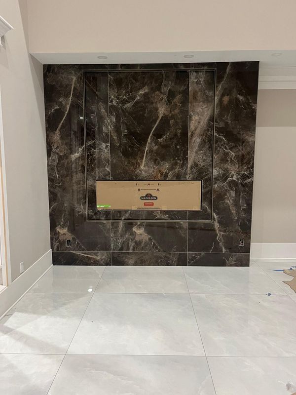 Tile installation
