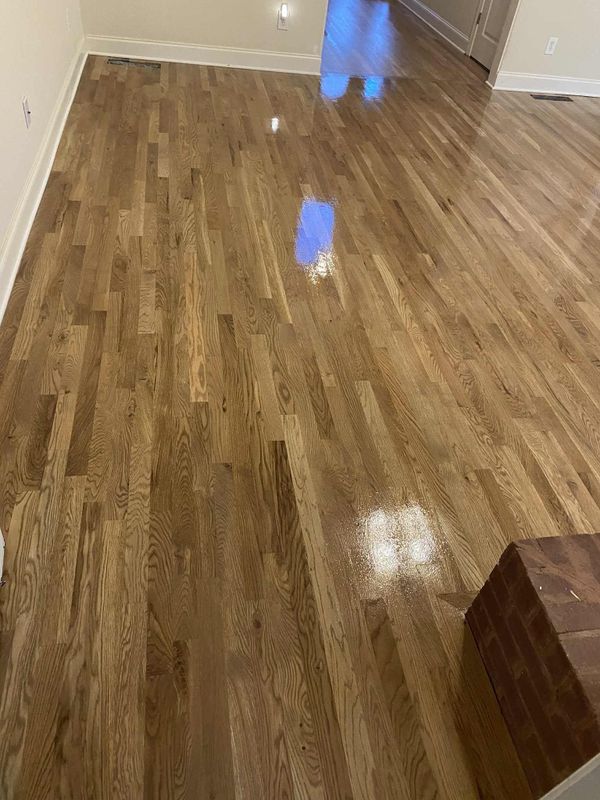 Solid hardwood installation