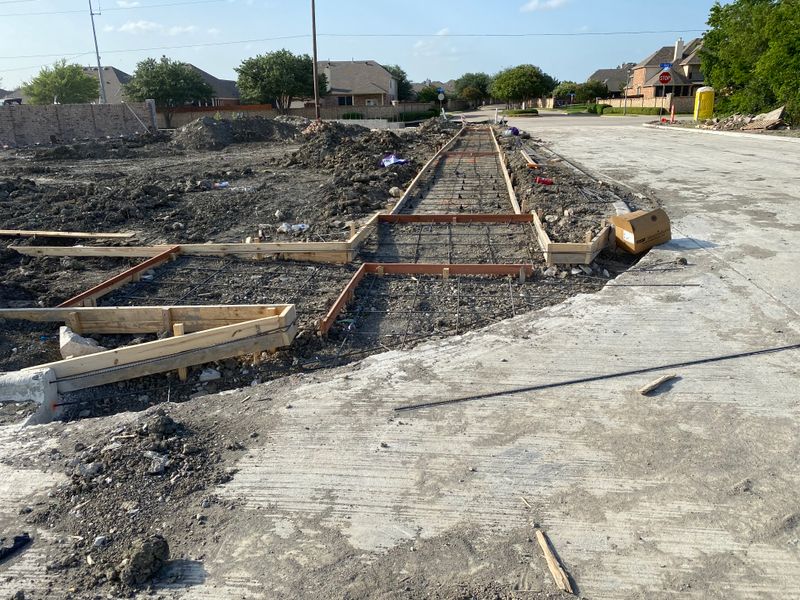 Concrete Walkway