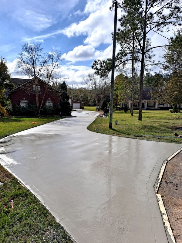 Concrete Patio and Driveways