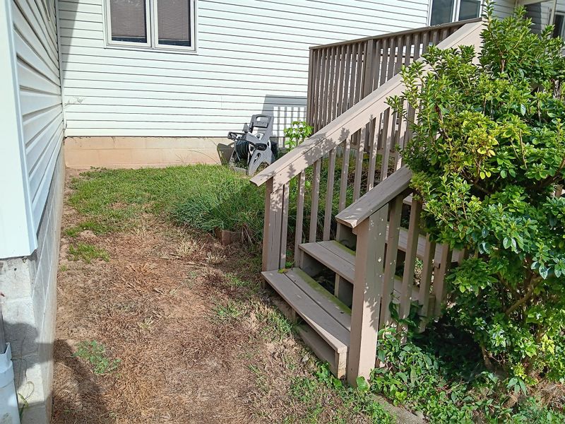 Concrete pad and Grill Hut