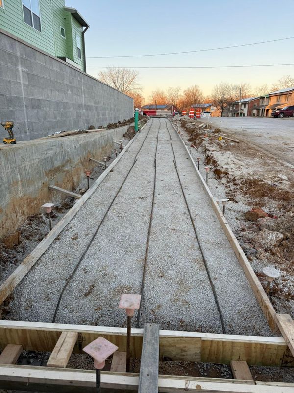 Full Depth Custom Carved Concrete