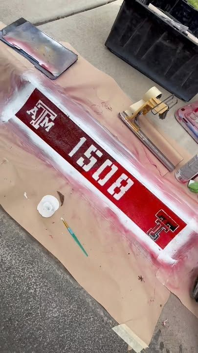 Curb Number Repainting