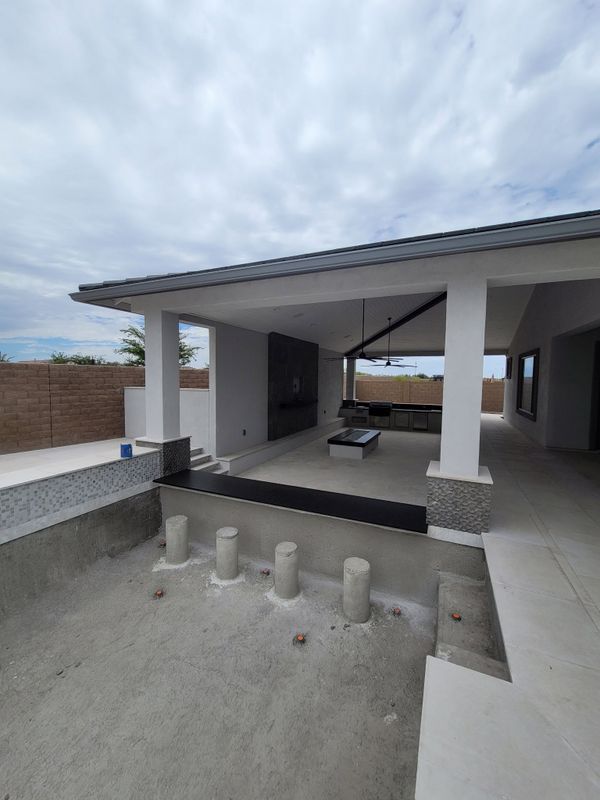 Outdoor Kitchen Installation