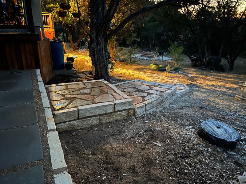 Natural Stone Hardscape
