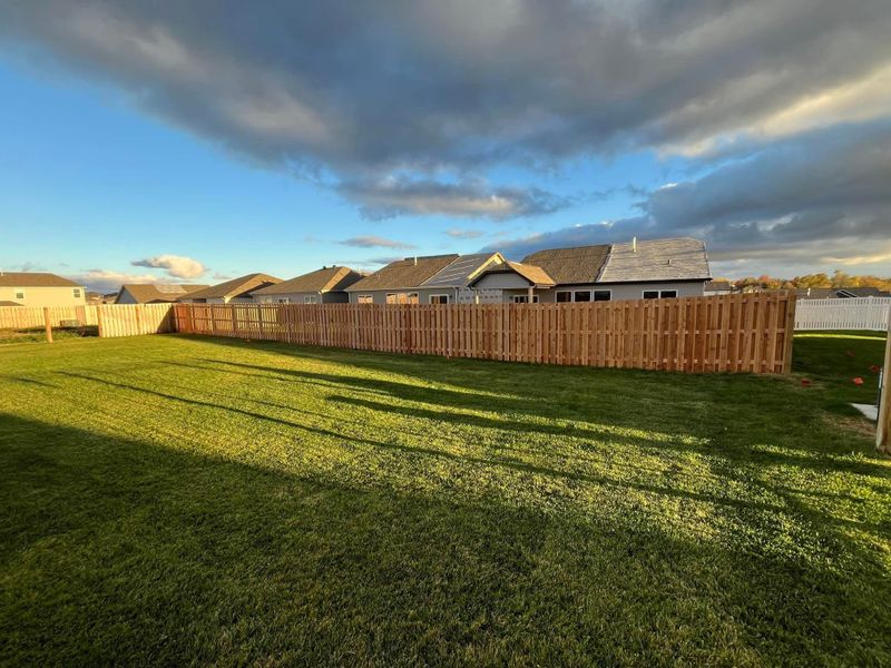 Storm-Damaged Fence Rebuilt With Shadowbox Style Wood Fence