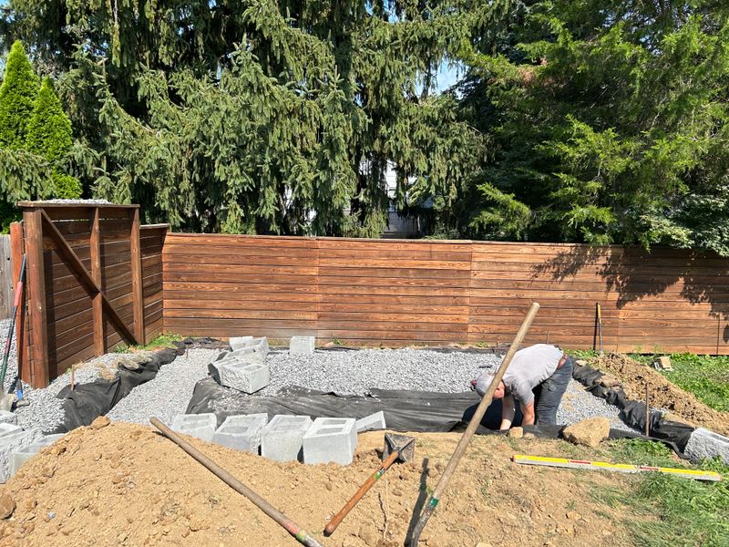Outdoor French Drains