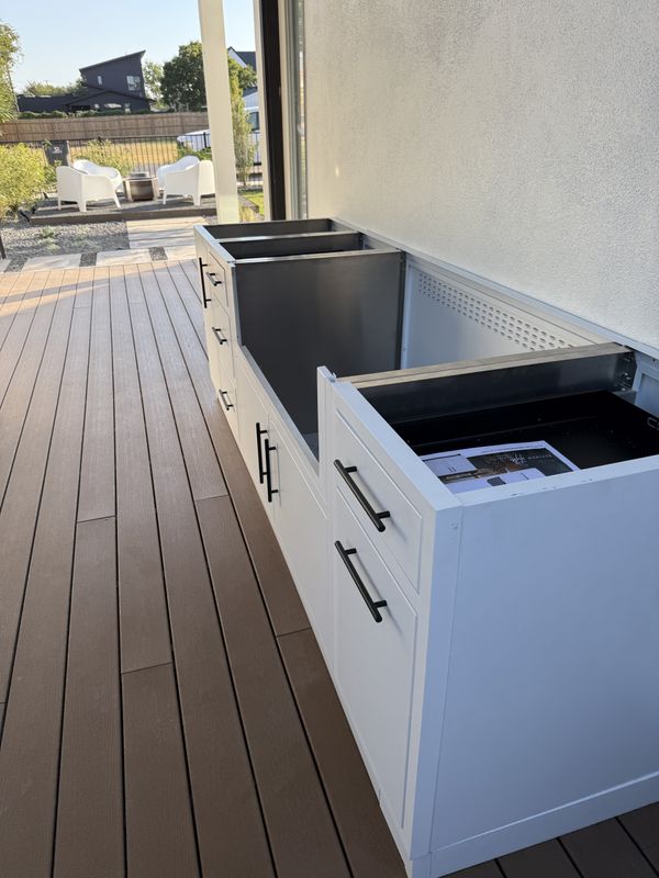 Outdoor Kitchen Construction
