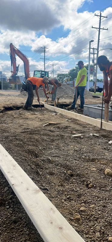 Sidewalk Installation