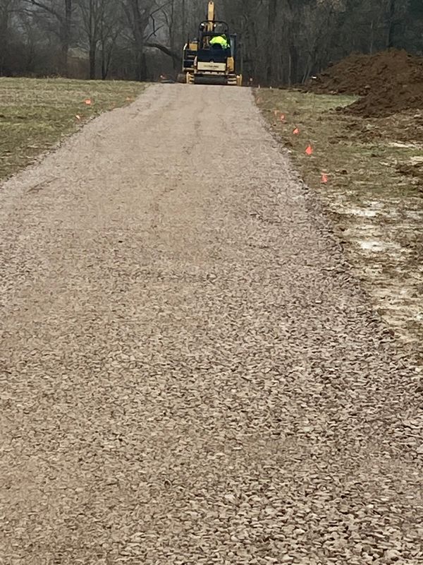 Road Bed/Driveway Installation