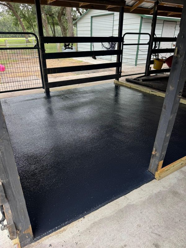 Barn Aisle Flooring