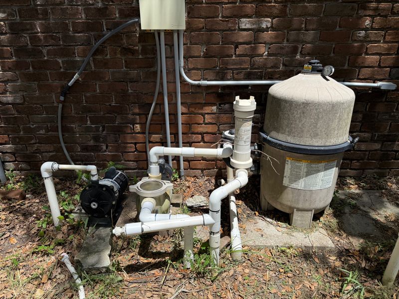 Pool equipment remodel