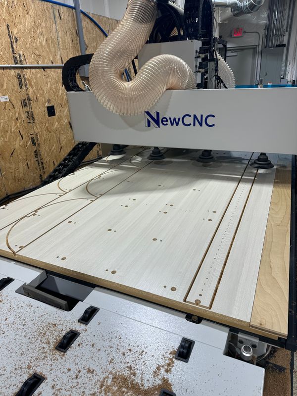 CNC cutting service for Cabinet parts and 1 pc Cabinet doors