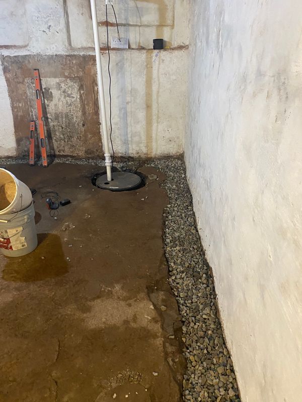 Basement waterproofing 
