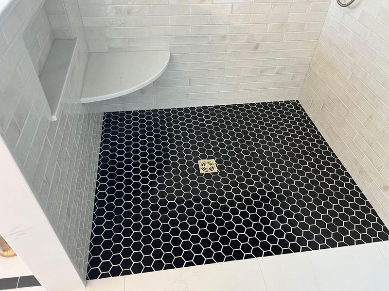 Tile installation