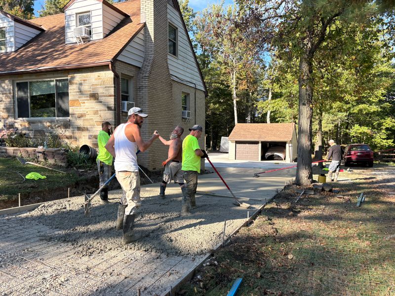 Driveway tear out and replacement