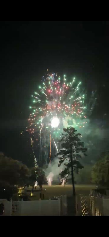 # Wedding Fireworks at Hewitt Oaks in Bluffton, South Carolina