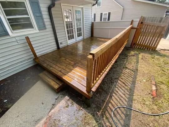 Deck Staining
