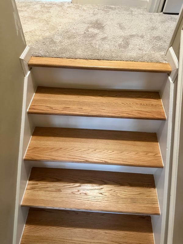 Solid hardwood installation