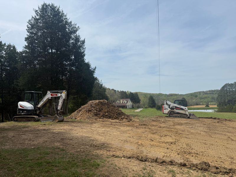 Building Site Grading and Prep