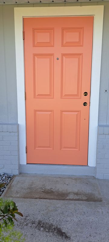Door stain and or paint