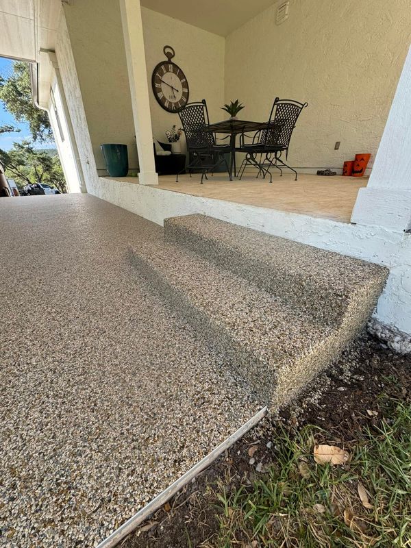 “Tex Stone” Resin Bound Overlay
