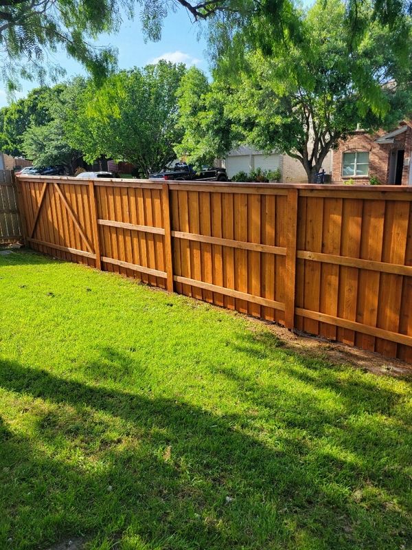 Installation of New Fences