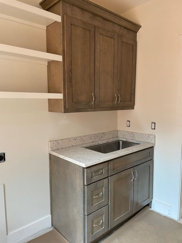 Custom Cabinet Installation