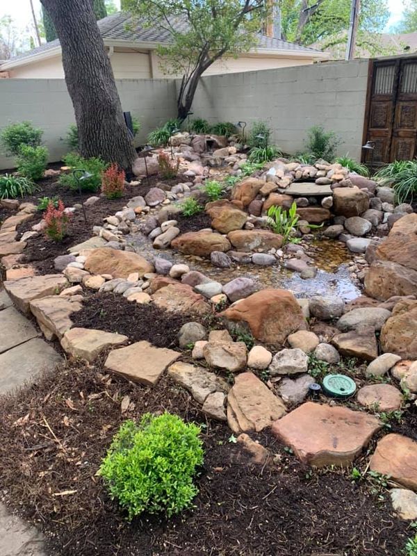 Waterfall Feature Installation