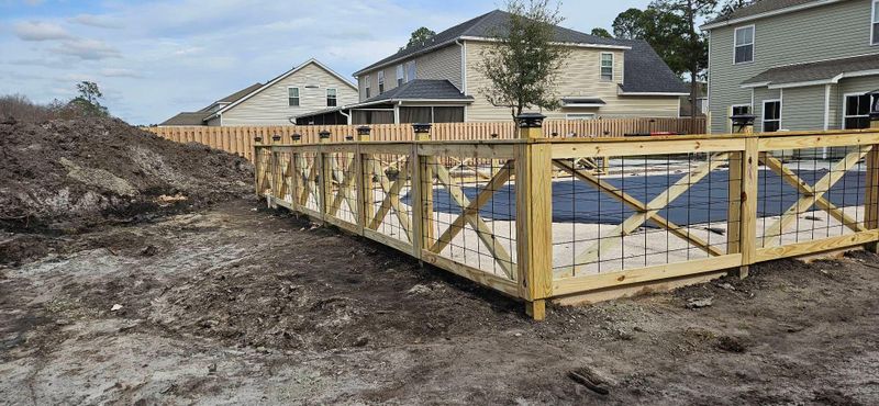 Wood Style Fences