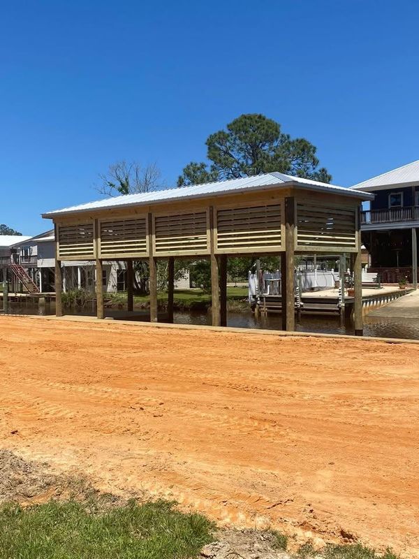 Boat House Construction